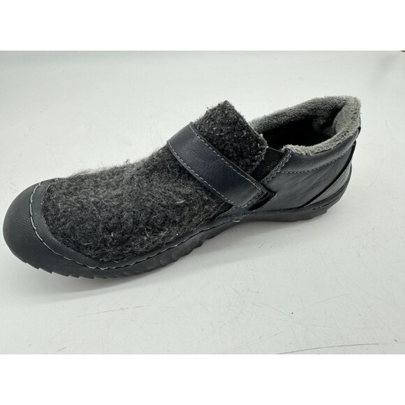 JBU By Jambu Womens JBU Blakely Flats Comfort Shoes Sandals 10.5" Gray Wool - Picture 9 of 13